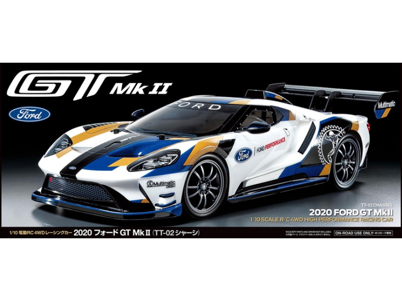 Tamiya 58689 Ford GT Mk II 2020(TT-02)