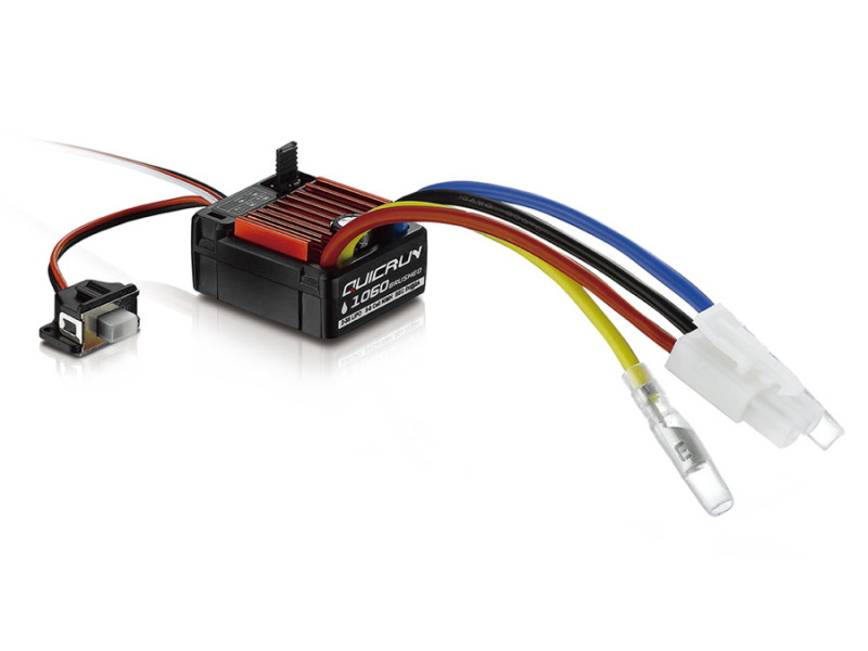 HOBBYWING QUICRUN 1060 WATERPROOF BRUSHED SBEC ESC (60A)