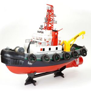 HENG LONG TUG WORK BOAT 5CH 2.4GHZ W/WATER HOSE FUNCTION