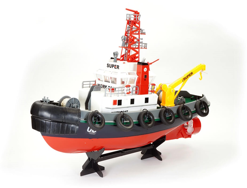 HENG LONG TUG WORK BOAT 5CH 2.4GHZ W/WATER HOSE FUNCTION