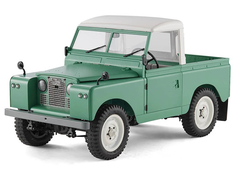 FMS 1:12 LAND ROVER SERIES II RTR - GREEN Also Available BLUE OR Yellow