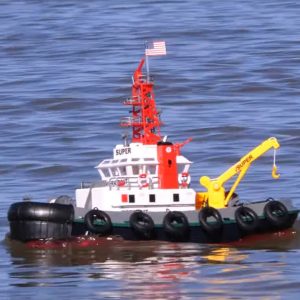 HENG LONG TUG WORK BOAT 5CH 2.4GHZ W/WATER HOSE FUNCTION