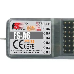 FLYSKY FS-I4X 4CH 2.4GHZ RADIO SYSTEM W/A6 RECEIVER MODE 1 or 2