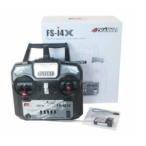 FLYSKY FS-I4X 4CH 2.4GHZ RADIO SYSTEM W/A6 RECEIVER MODE 1 or 2