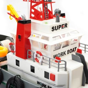 HENG LONG TUG WORK BOAT 5CH 2.4GHZ W/WATER HOSE FUNCTION