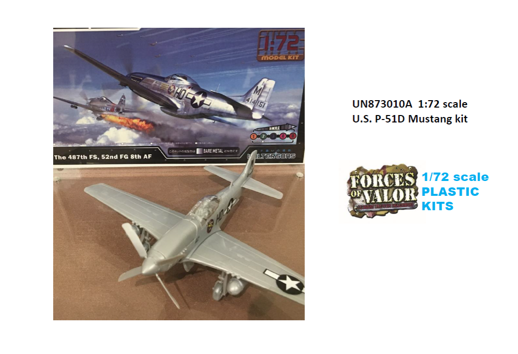 Forces of Valor 1/72 US P-51D MUSTANG GB 1945
