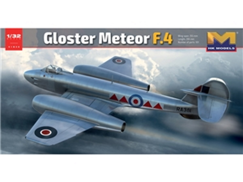 HKM 1/32 Gloster Meteor F.4 kit