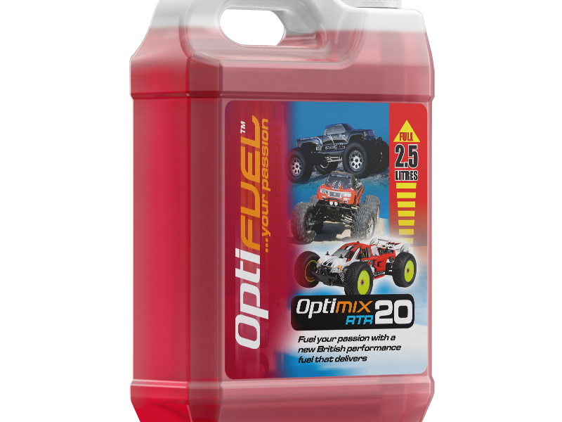 OPTIMIX RTR 20% NITRO CAR FUEL 2.5 LITRES